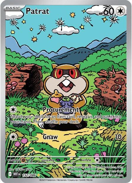 Patrat - 152/086 - SV: White Flare (WHT)