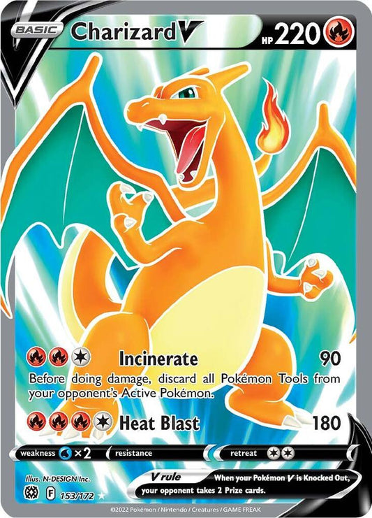 Charizard V (Full Art) - SWSH09: Brilliant Stars (SWSH09)