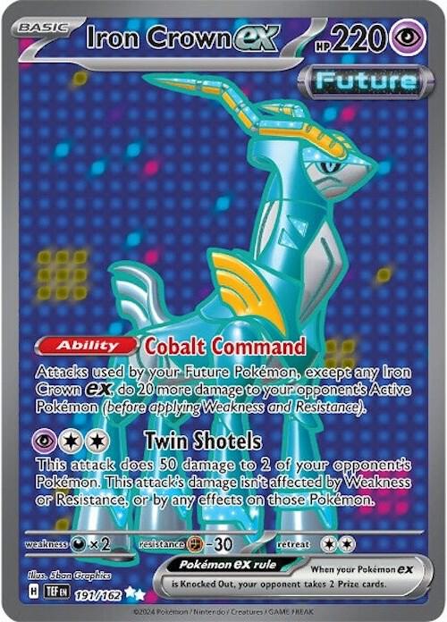 Iron Crown ex - 191/162 - SV05: Temporal Forces (TEF)(español)
