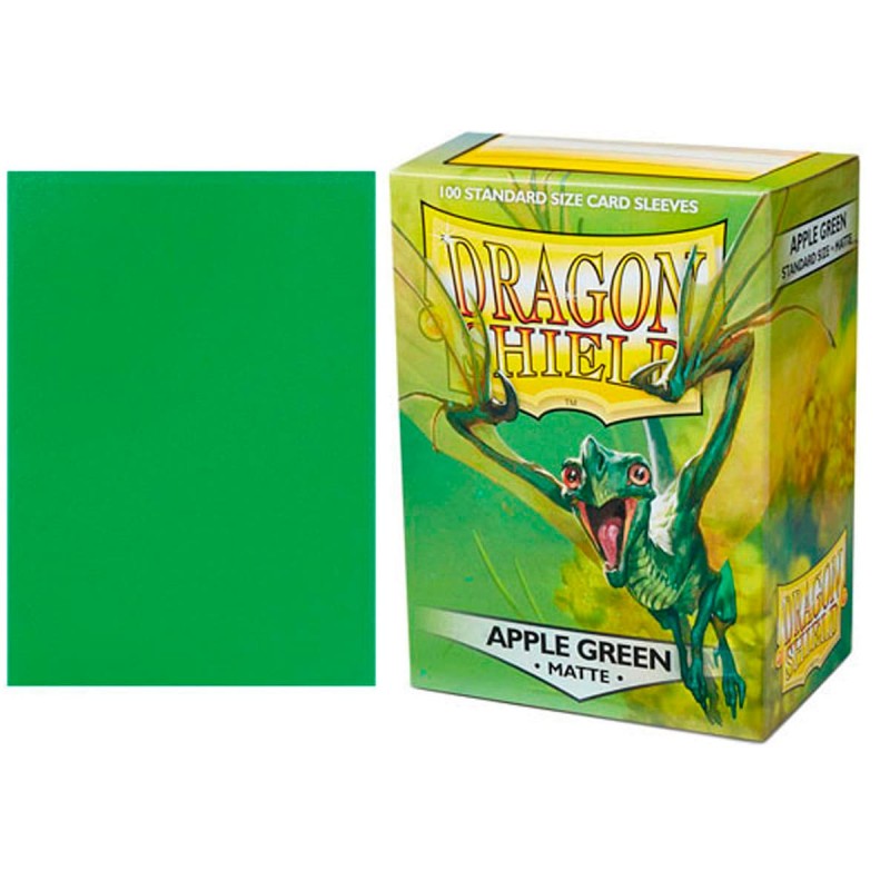 Sleeves Dragon Shield Apple green