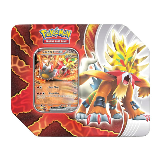 Pokemon TCG: Paradox Destinies Tin - Gouging Fire EX