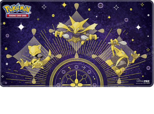Abra Evolutions Stitched Playmat for Pokémon