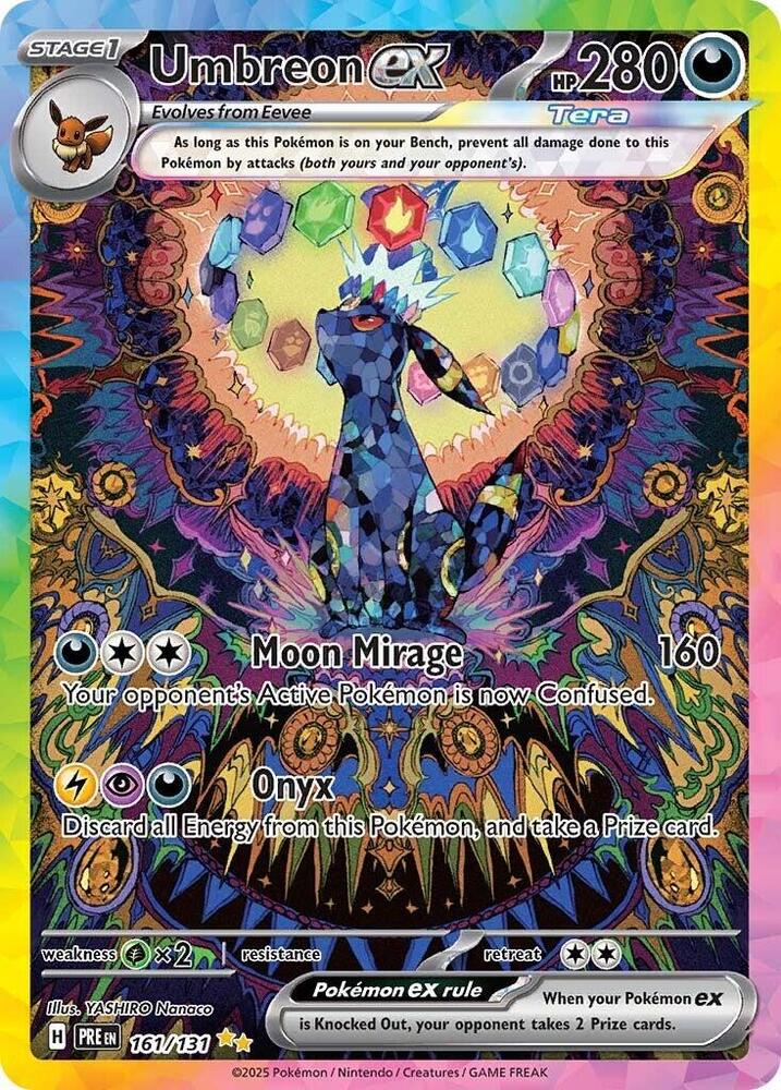 Umbreon ex - 161/131 - SV: Prismatic Evolutions (PRE