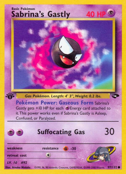 Sabrina's Gastly (97) - Gym Challenge (G2)unlimited
