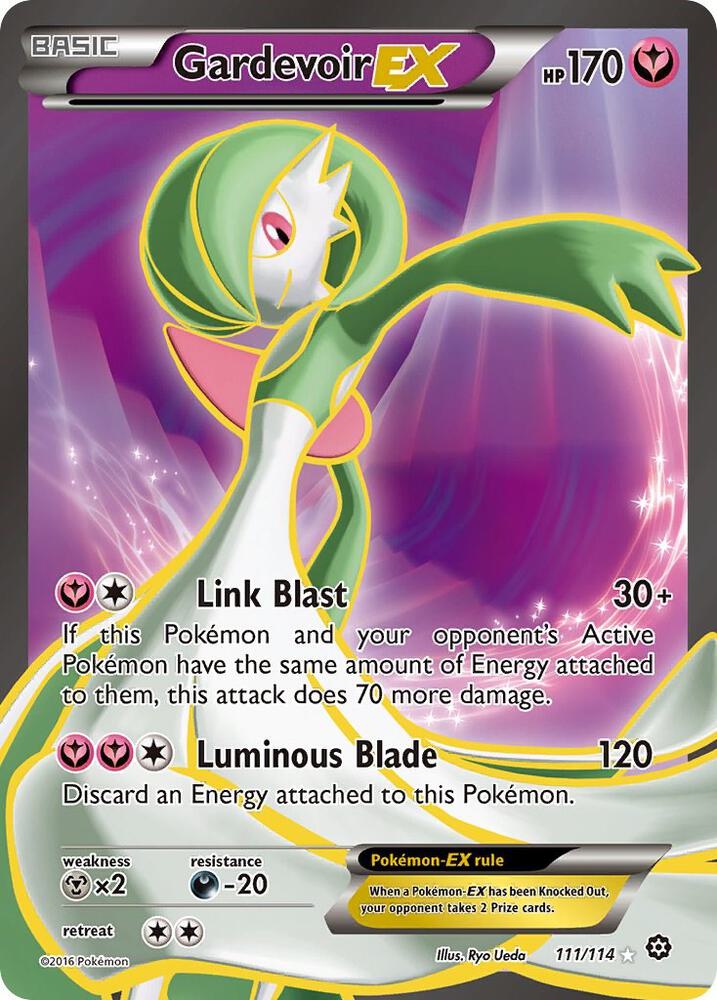 Gardevoir EX (Full Art) - XY - Steam Siege (STS)