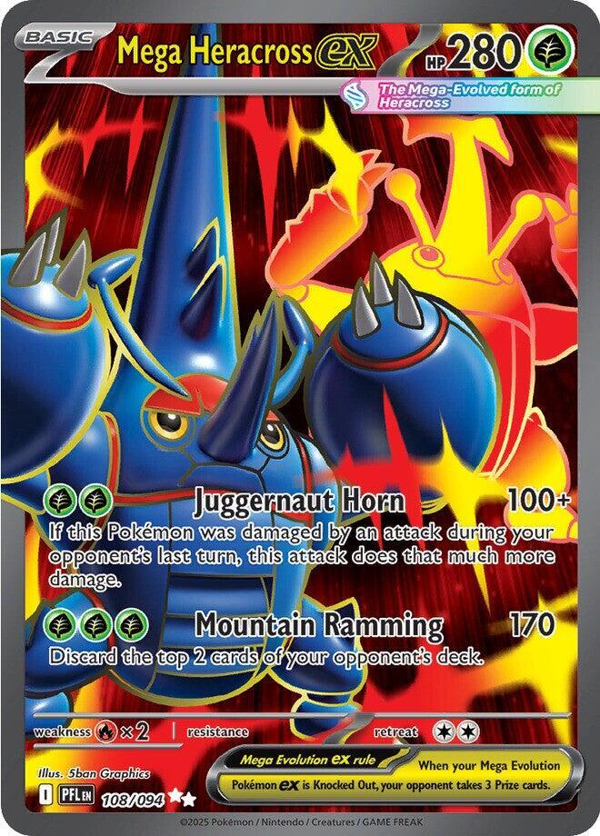 Mega Heracross ex - 108/094 - ME02: Llamas Fantasmales (PFL)