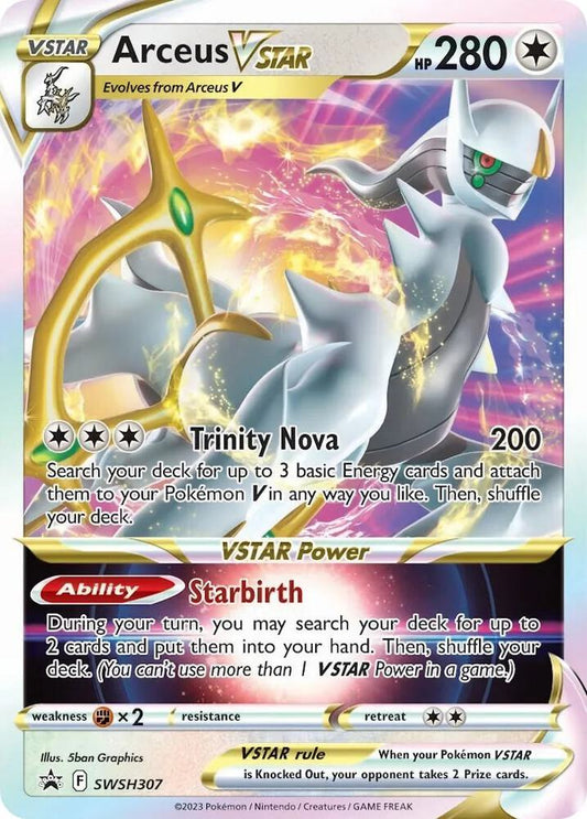 Arceus VSTAR - SWSH307 - SWSH: Sword & Shield Promo Cards (SWSD)