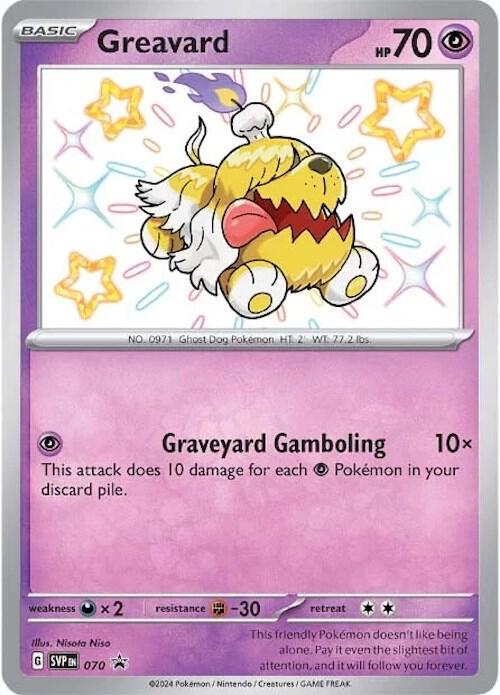 Greavard - 070 - SV: Scarlet & Violet Promo Cards (SVP) SV: Scarlet & Violet Promo Cards español