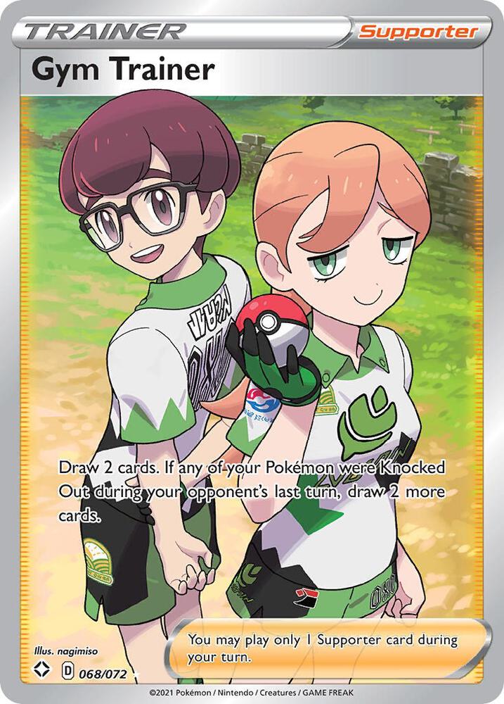 Gym Trainer (Full Art) - Shining Fates (SHF) Español