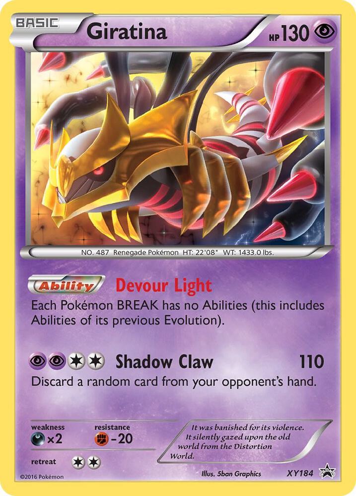 Giratina - XY184 - XY Promos (PR)