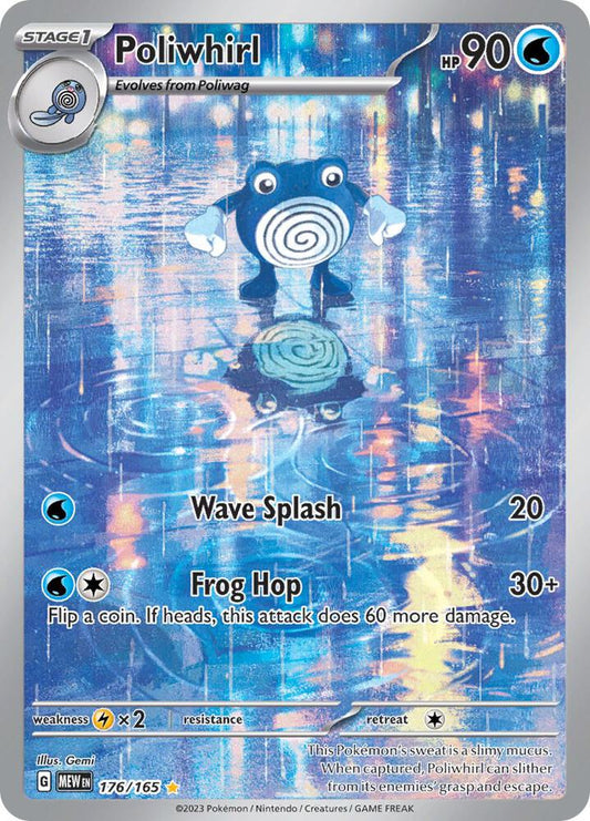 Poliwhirl - 176/165 - SV: Scarlet & Violet 151 (MEW)Korean