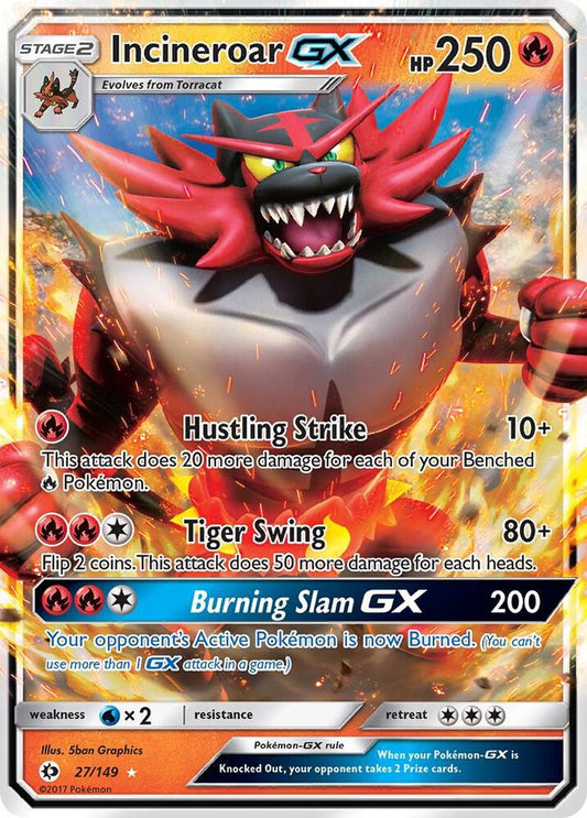 Incineroar GX - SM Base Set (SM01)