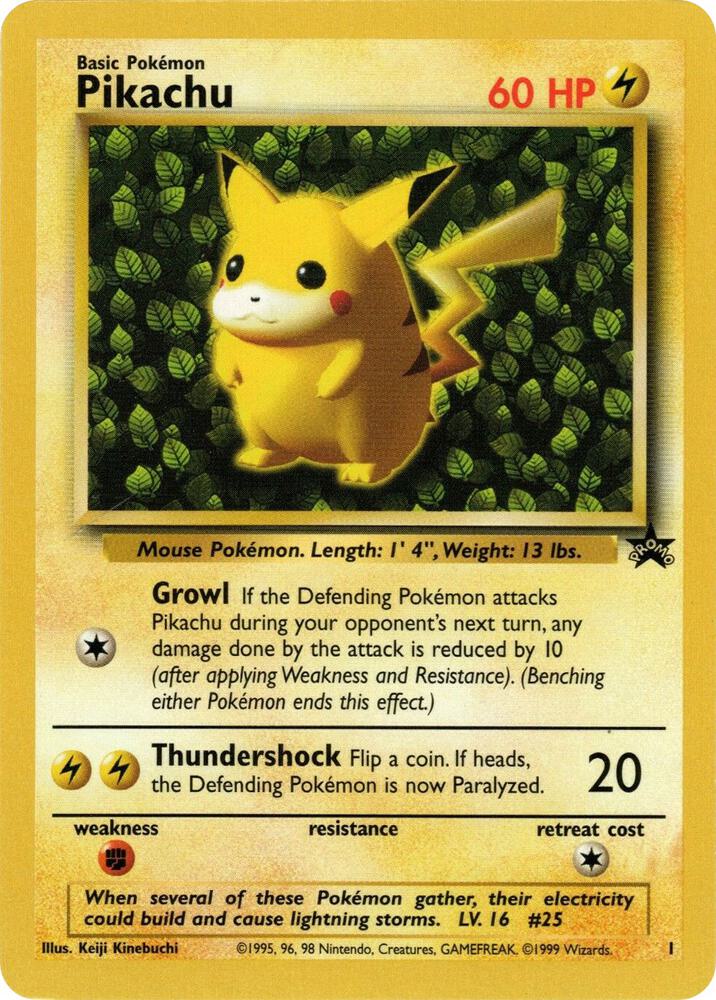 Pikachu (1) - WoTC Promo (PR)