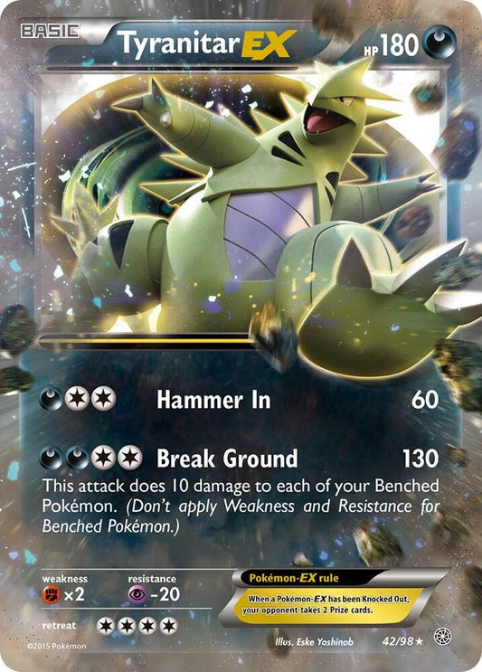 Tyranitar EX - XY - Ancient Origins (AOR)