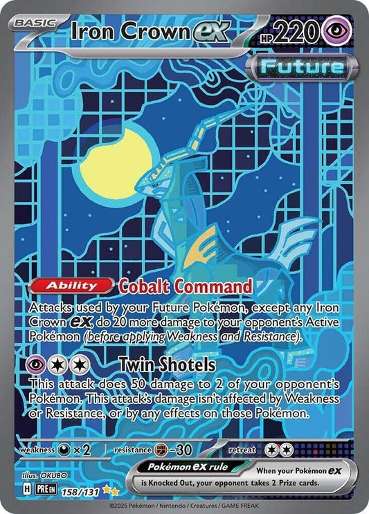 Iron Crown ex (español)- SV: Prismatic Evolutions (PRE)