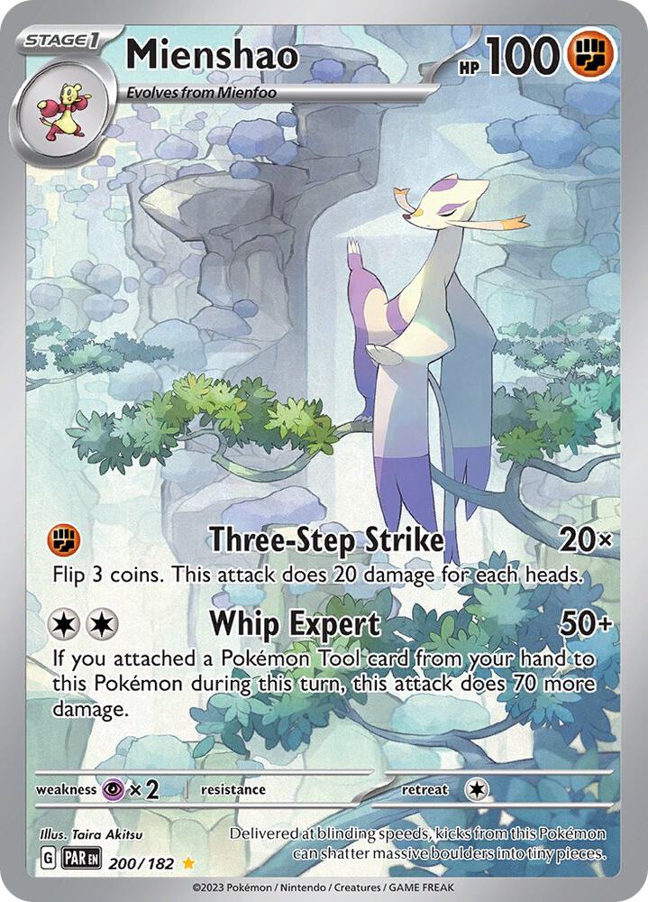 Mienshao - 200/182 - SV04: Paradox Rift (PAR) español