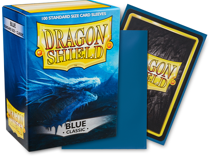 Sleeves Dragon Shield Blue Classic