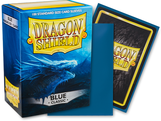 Sleeves Dragon Shield Blue Classic