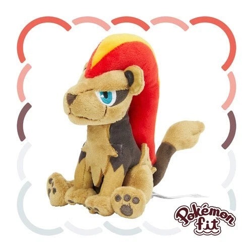 Pyroar peluche fit Pokémon center