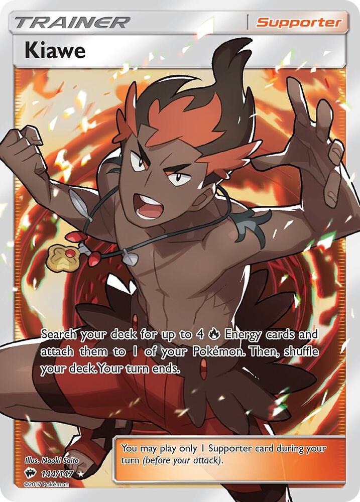 Kiawe (Full Art) - SM - Burning Shadows (SM03)
