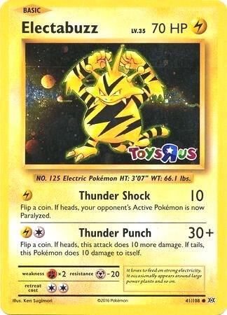 Electabuzz - 41/108 ToysRus promo