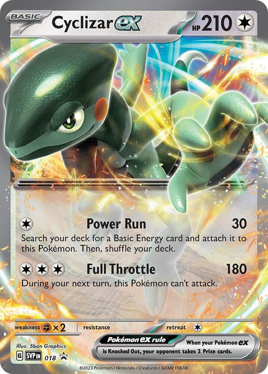 Cyclizar ex - 018 - SV: Scarlet & Violet Promo Cards (SVP)