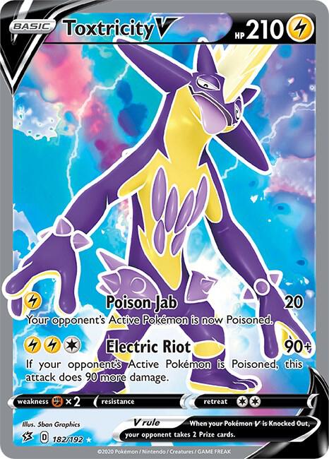 Toxtricity V (Full Art) - SWSH02: Rebel Clash