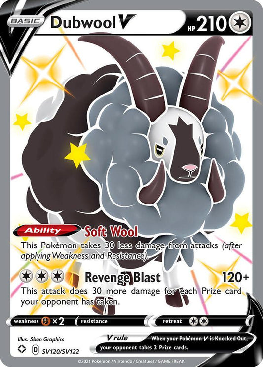 Dubwool V - Shining Fates: Shiny Vault (SHFSV)