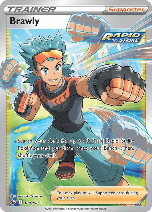 Brawly (Full Art) - SWSH06: Chilling Reign (SWSH06)
