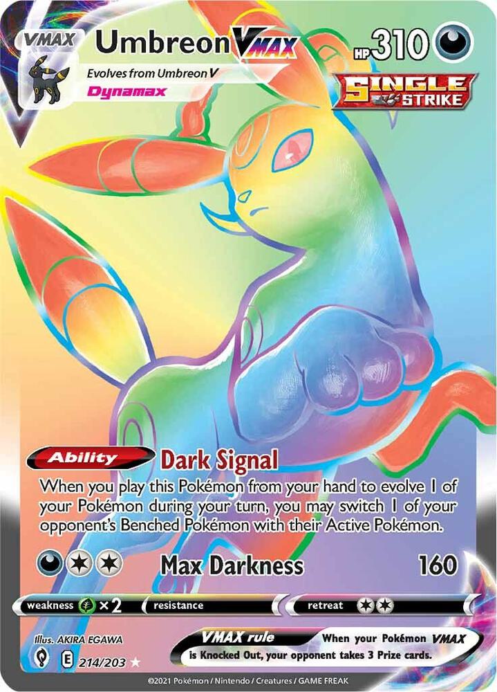 Umbreon VMAX (Secret) - SWSH07: Evolving Skies (SWSH07)