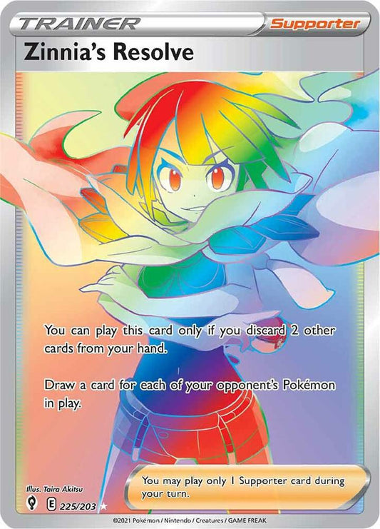 Zinnia's Resolve - 225/203 - Hyper Rare