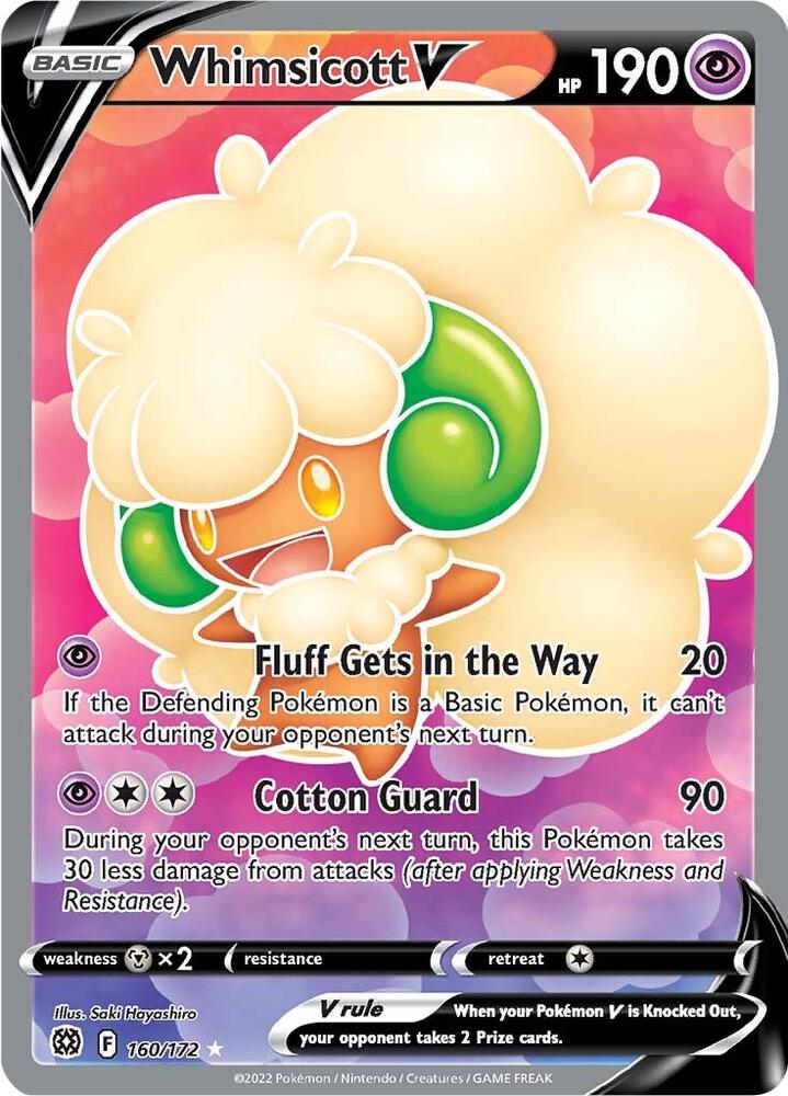 Whimsicott V (Full Art) - SWSH09: Brilliant Stars