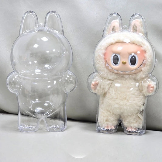 Estuche transparente para Labubu  Macaron