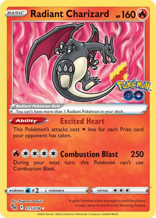 Radiant Charizard - Crown Zenith (CRZ)