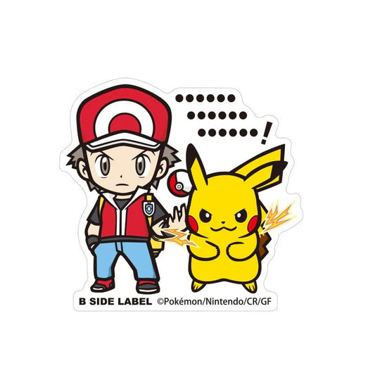 Sticker Red & Pikachu Pokemon center