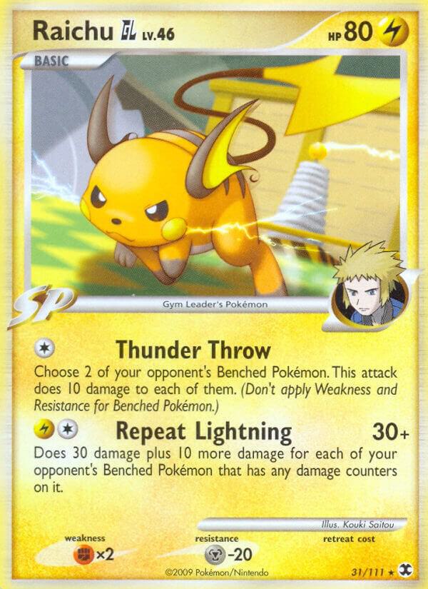 Raichu GL - Rising Rivals (RR)