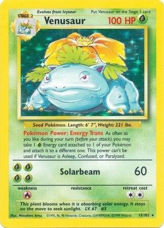 Venusaur - Base Set (BS)LP