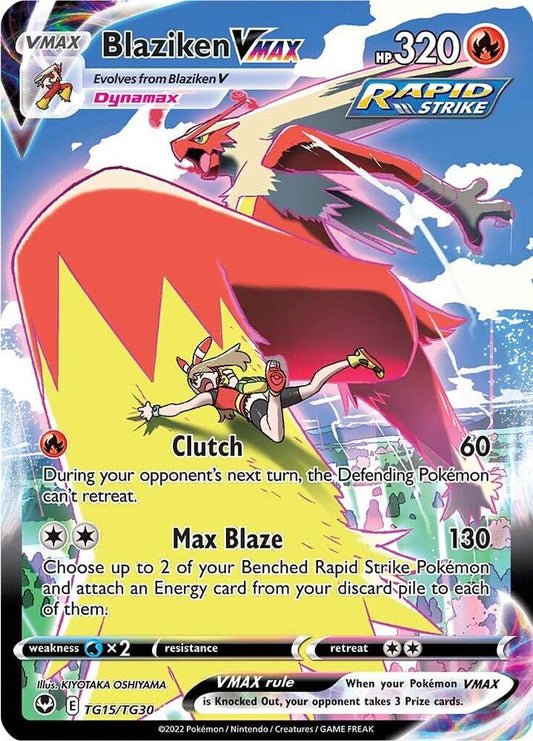 Blaziken VMAX - SWSH12: Silver Tempest Trainer Gallery (SWSH12: TG español