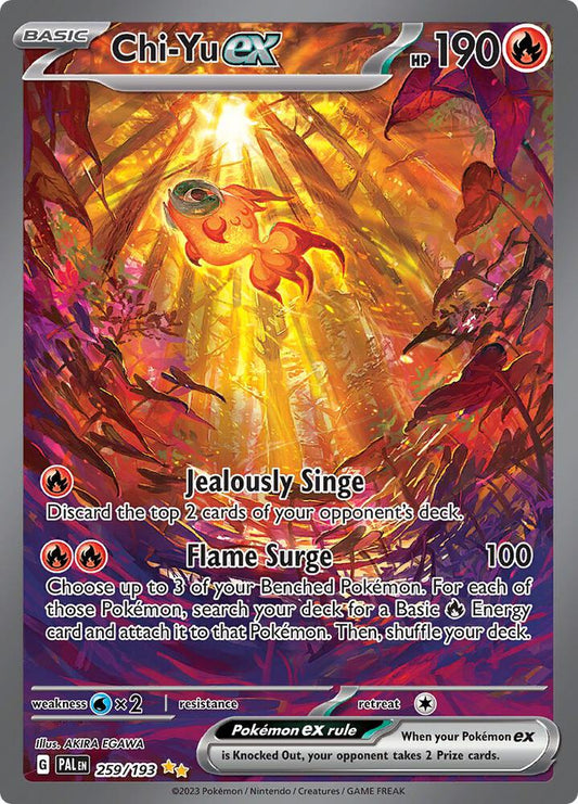 Chi-Yu ex (español) - 259/193 - SV02: Paldea Evolved (PAL)