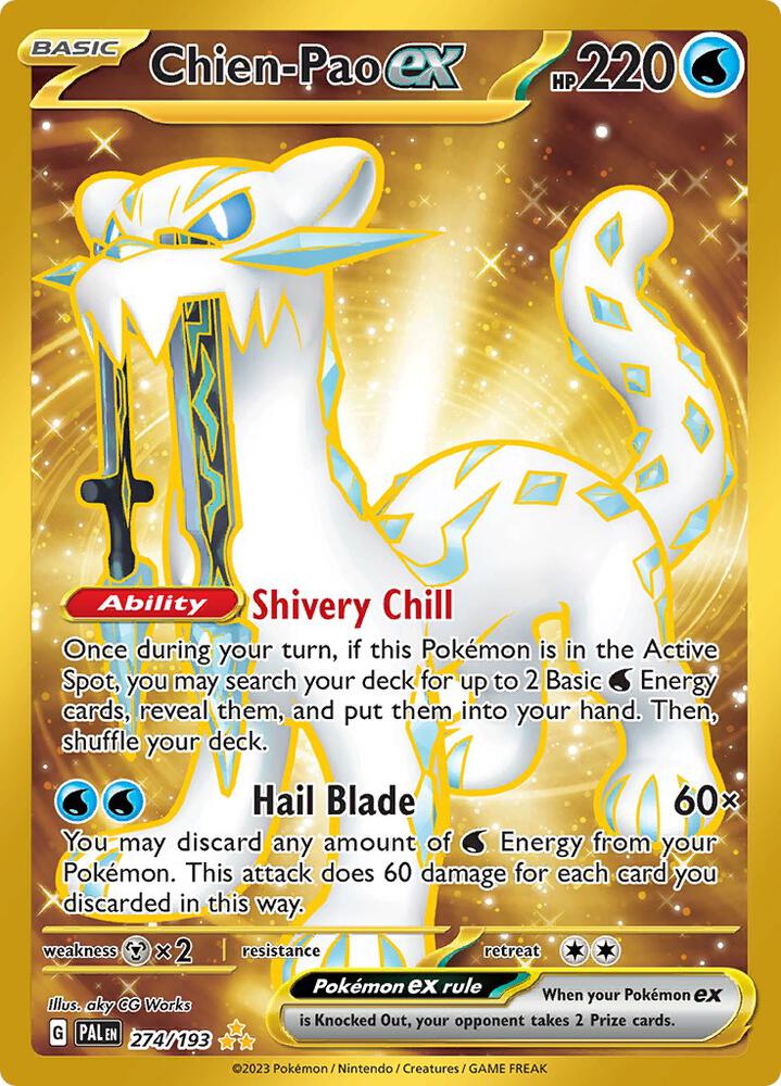 Chien-Pao ex - 274/193 - SV02: Paldea Evolved (PAL)