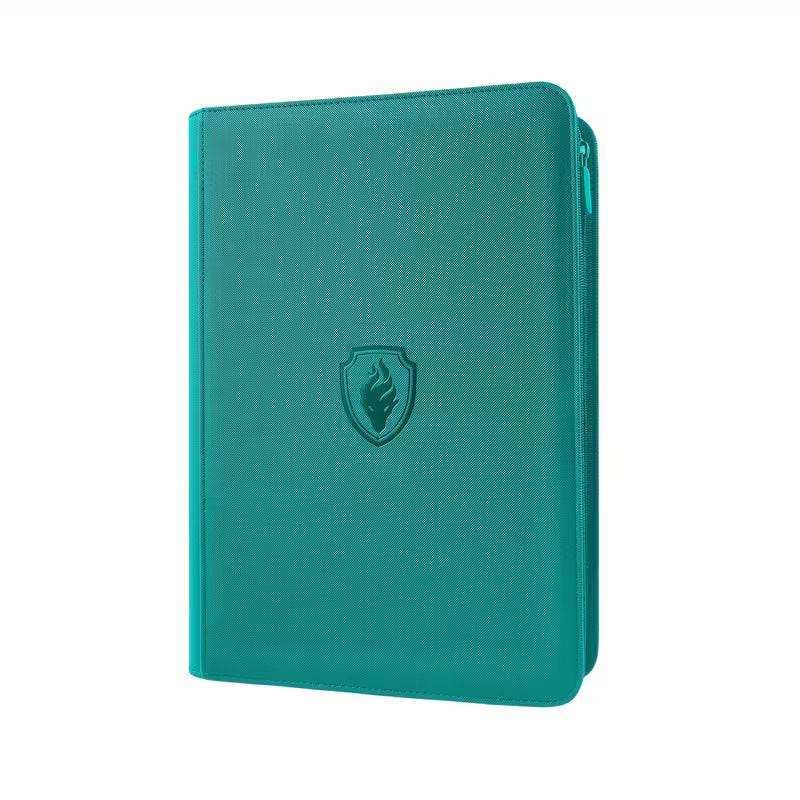Binder 3x3 con ziper Aqua