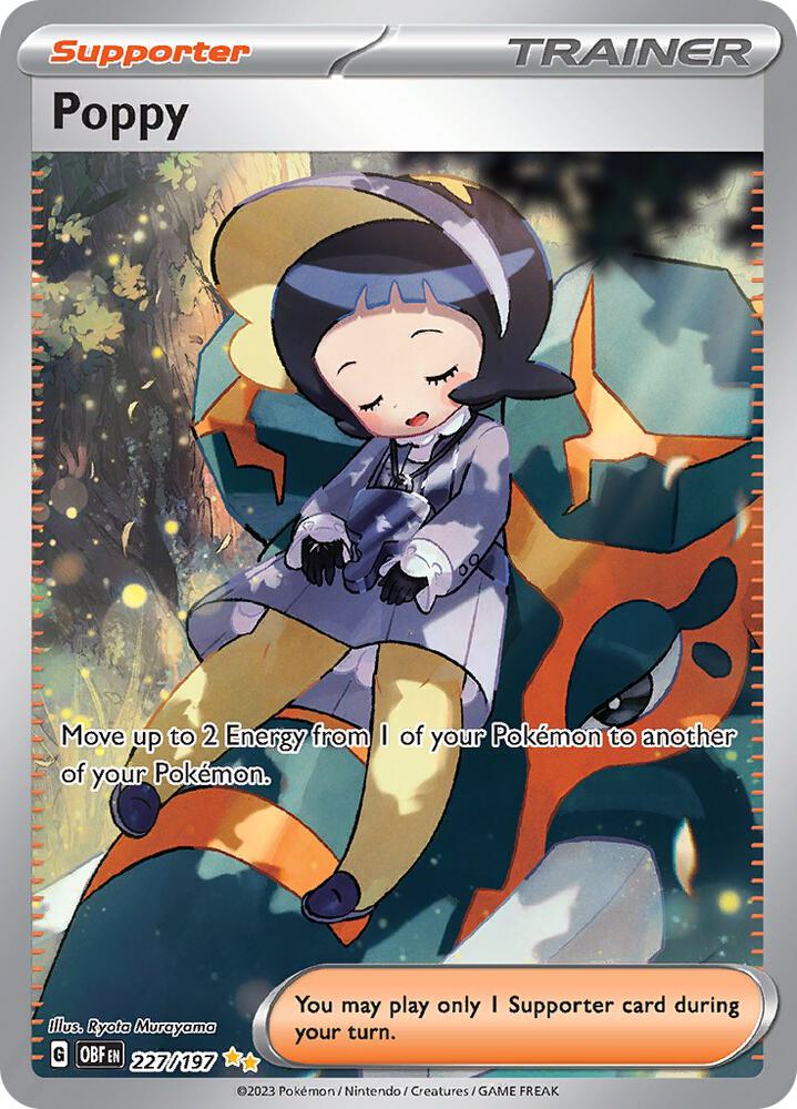 Poppy - 227/197 - SV03: Obsidian Flames (OBF) p