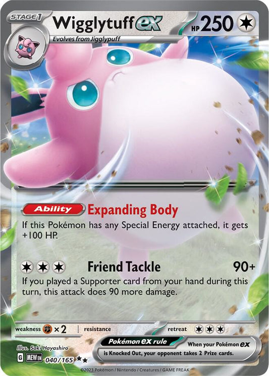 Wigglytuff ex - 040/165