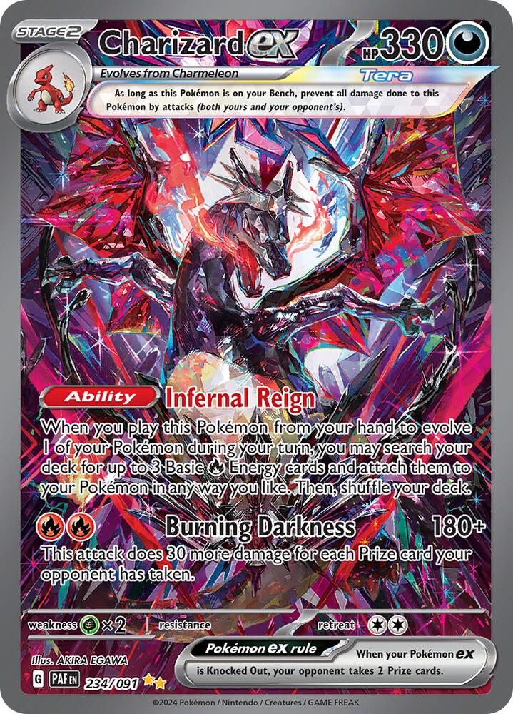 Charizard ex - 234/091 - SV: Paldean Fates (PAF)(español)