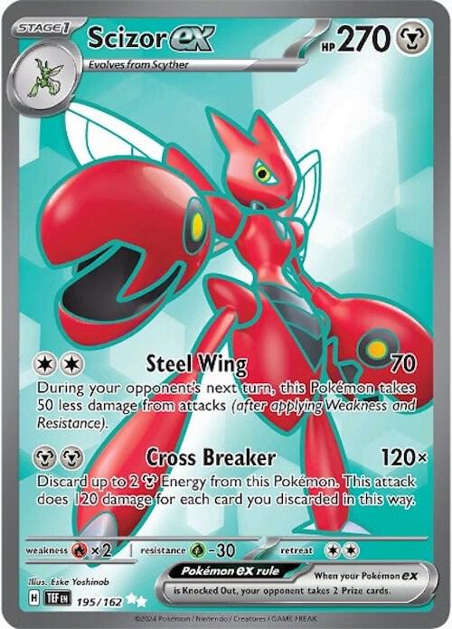 Scizor ex - 195/162 - SV05: Temporal Forces (TEF) español