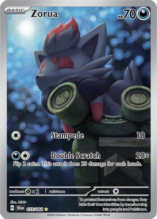 Zorua - 075/064 - SV: Shrouded Fable (SFA) ESPAÑOL
