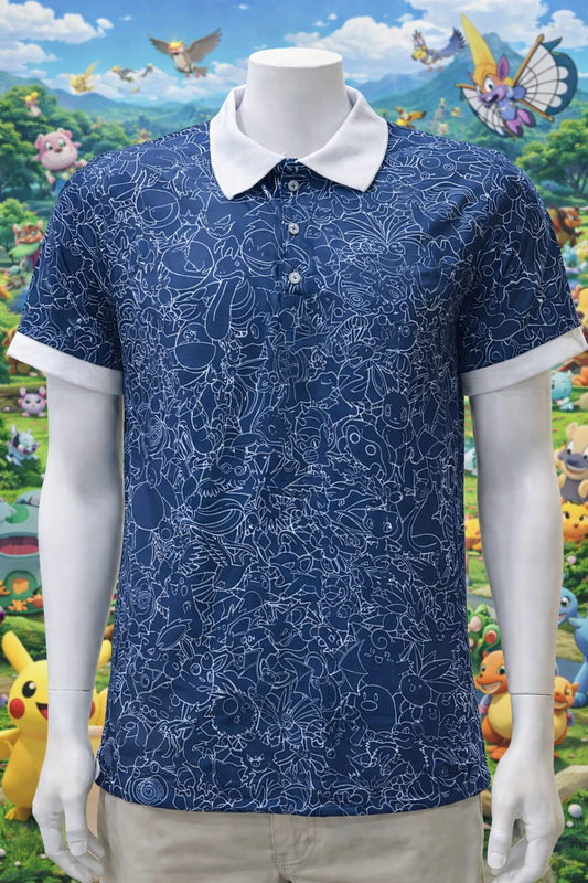 Playera tipo polo 151 🔥