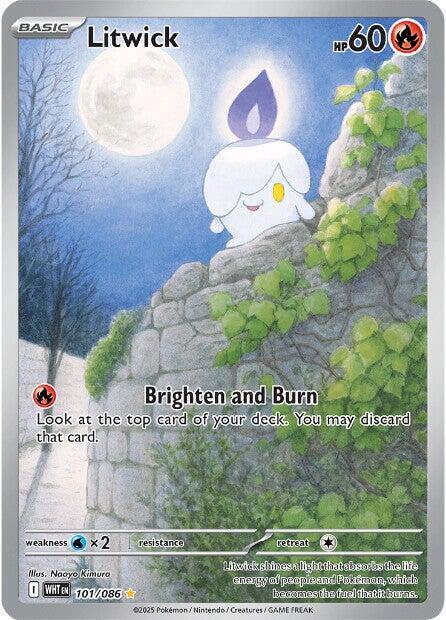 Litwick - 101/086 - SV: White Flare (WHT) español