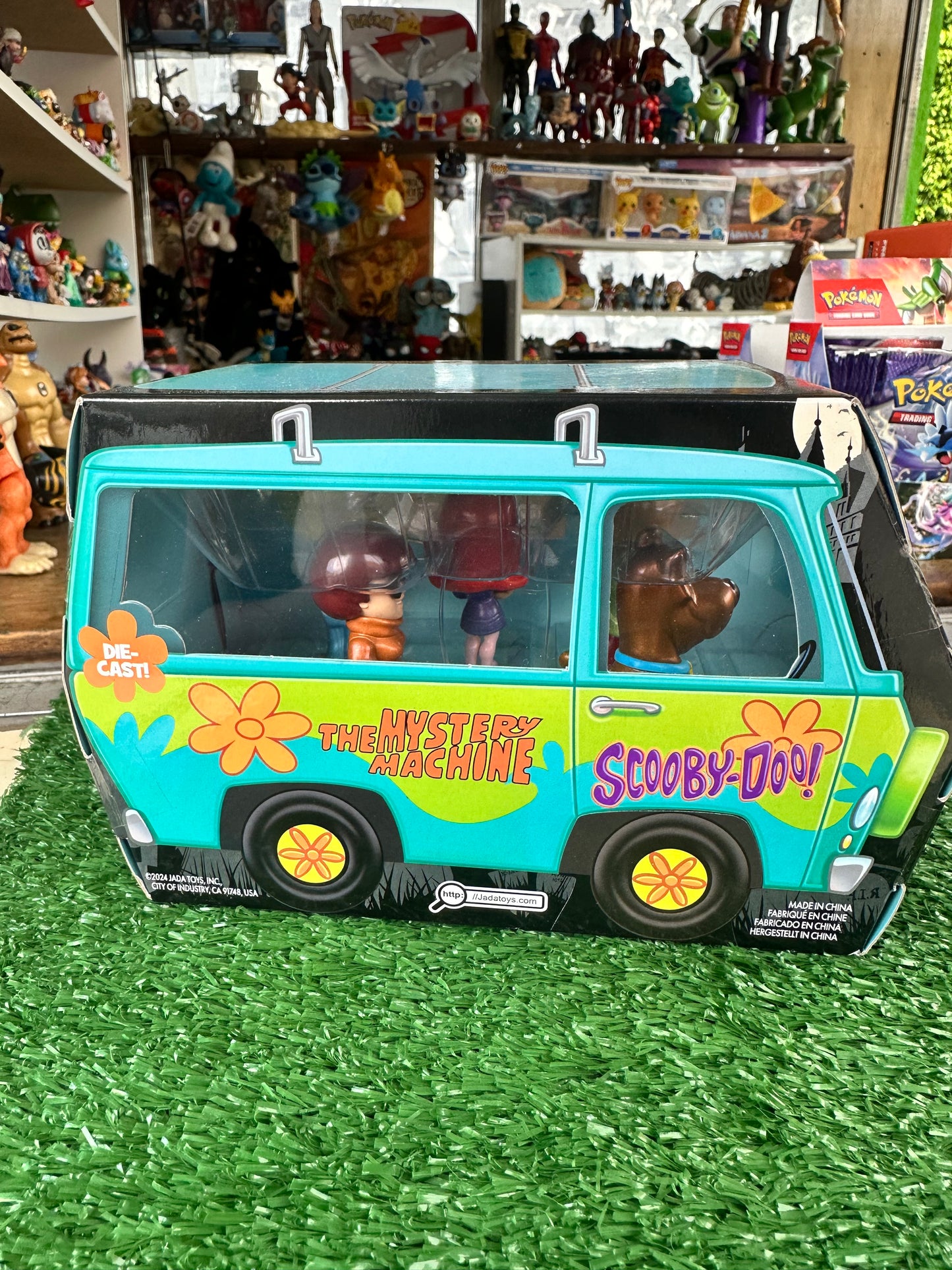 set de figuras coleccionables  "Máquina del Misterio" de Scooby-Doo!!
