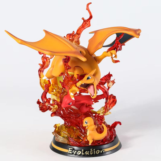 Figura Evolución de charizard
